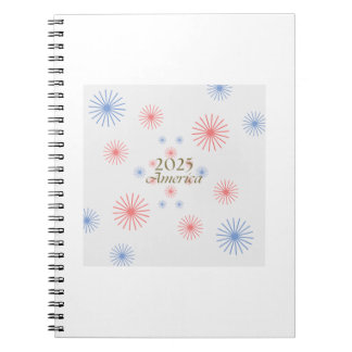 2025 JOURNAL WITH Flag sign