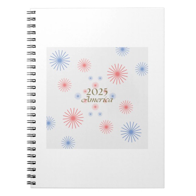 2025 JOURNAL WITH Flag sign (Front)