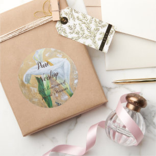 2025 JW convention customizable Classic Round Sticker