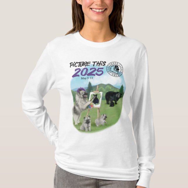 2025 KCA National Women's Long Sleeve T-Shirt (Front)