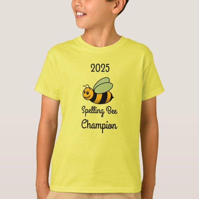 2025 Kids' Spelling Bee T-Shirt (Front)