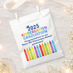 2025 Kindergarten Graduation Custom School Party Favour Bags
