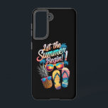 2025 Let The Summer Begin 2025 Summer Vacation Samsung Galaxy Case<br><div class="desc">2025 Let The Summer Begin 2025 Summer Vacation Beach Trips</div>