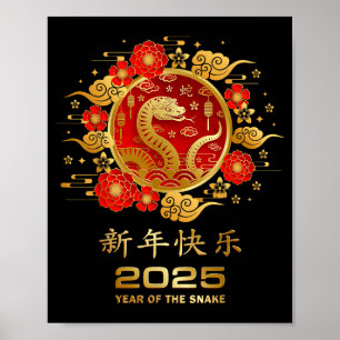 2025 Lunar New Year Chinese New Year Poster