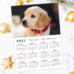 2025 Magnetic Calendar Modern Pet photo<br><div class="desc">2025 Magnetic Calendar Modern Pet photo. Add your photo and create perfect Magnetic Calendar!</div>