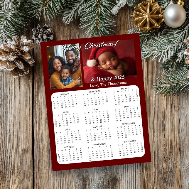 2025 Mini Calendars | Family Photos Personalised (Creator Uploaded)