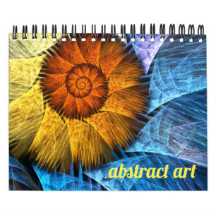 2025 Modern Abstract Art Calendar