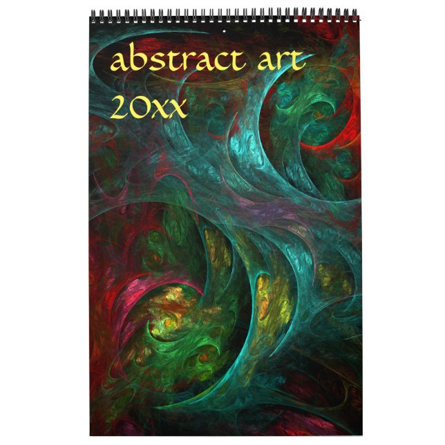 2025 Modern Abstract Art Calendar (Cover)