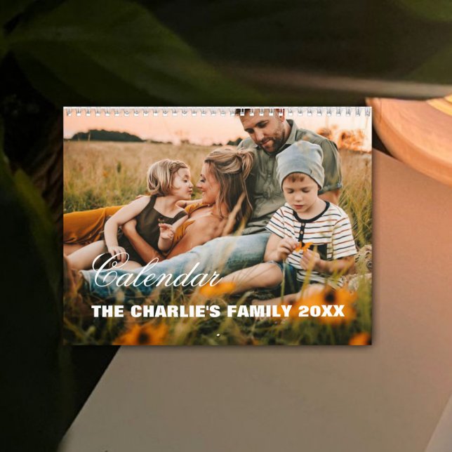 2025 Modern Custom Family Photo Calendar – Create  (Creator Uploaded)
