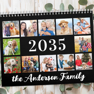 2025 Modern Photos Custom Family Create Your Own Calendar