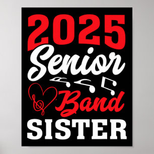2025 Nd Senior Sister Cl Of 2025 Graduation Poster