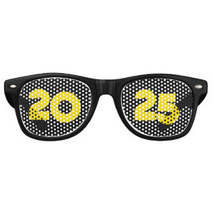 2025 New Year's Eve Party Retro Sunglasses