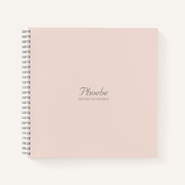 2025 Notes to myself  Notebook (Front)