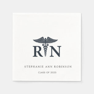 2025 Nurse Graduation Party Napkin