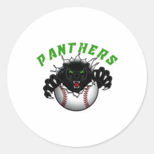 2025 Panther Youth Bysebyll Classic Round Sticker