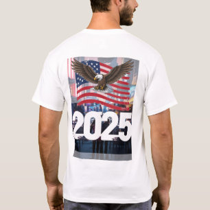2025 Patriotic Celebration Modern Independence D T-Shirt