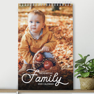 2025 Personalised Family Photo  Calendar