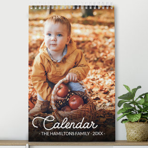2025 Personalised Family Photo  Calendar