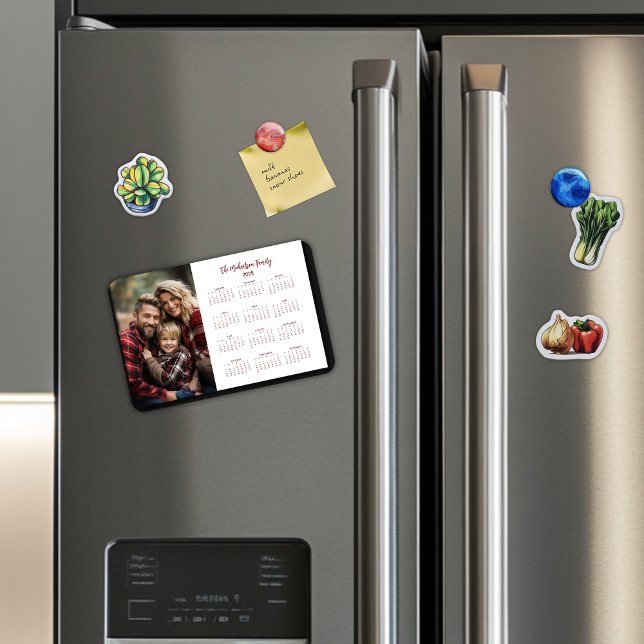 2025 Photo Calendar Barn Red Magnet (Creator Uploaded)