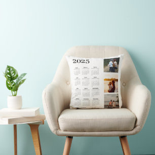 2025 Photo Calendar Cushion