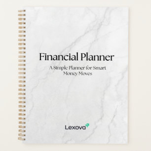 2025 Planner Notebook   Academic & Financial Organ