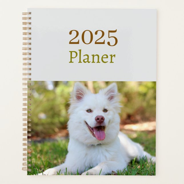 2025 Planning dog design Planner (Front)