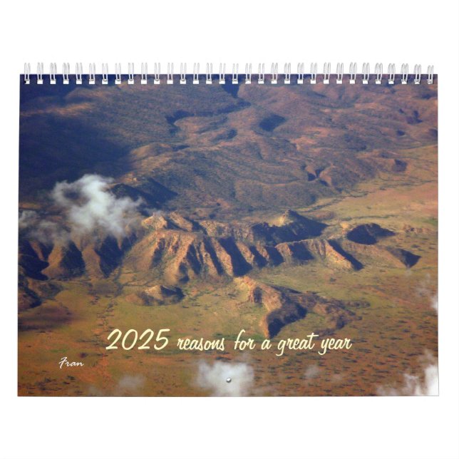 2025 reasons for a great year calendar (Cover)