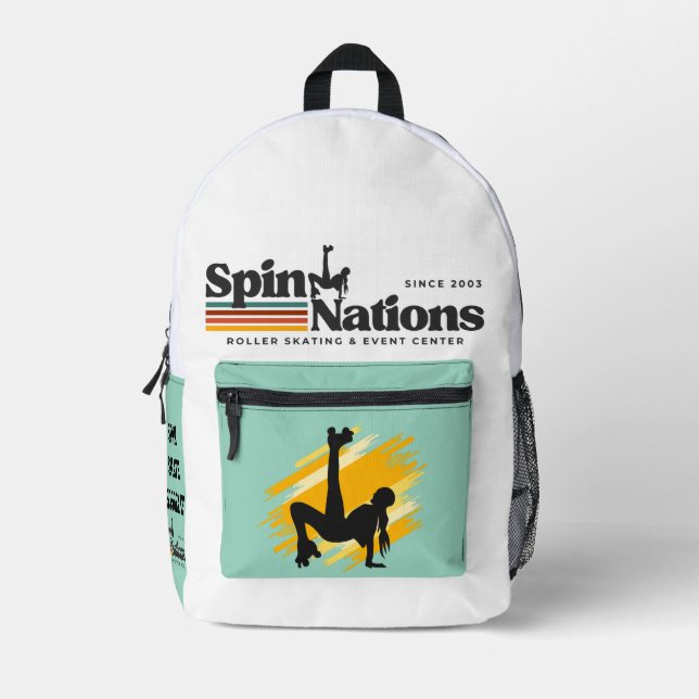 2025 Retro SpinNations Backpack (Front)