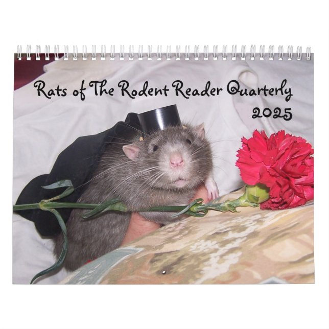 2025 Rodent Reader Calendar H (Cover)