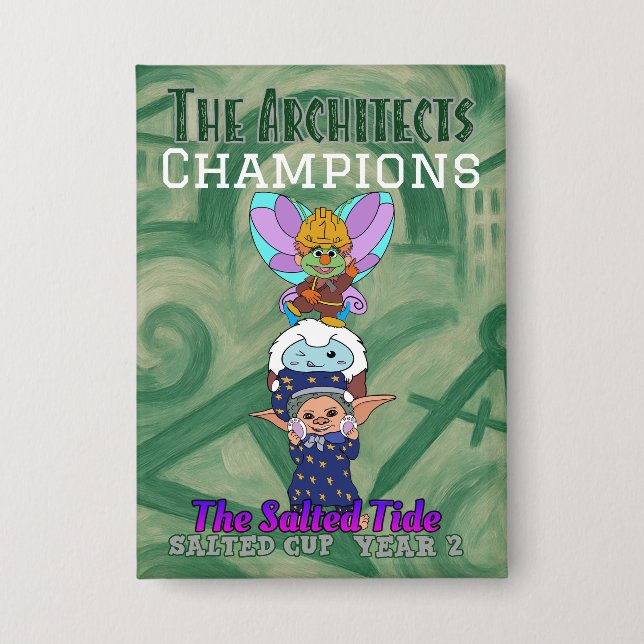 2025 Salted Cup Championship Button (Front)