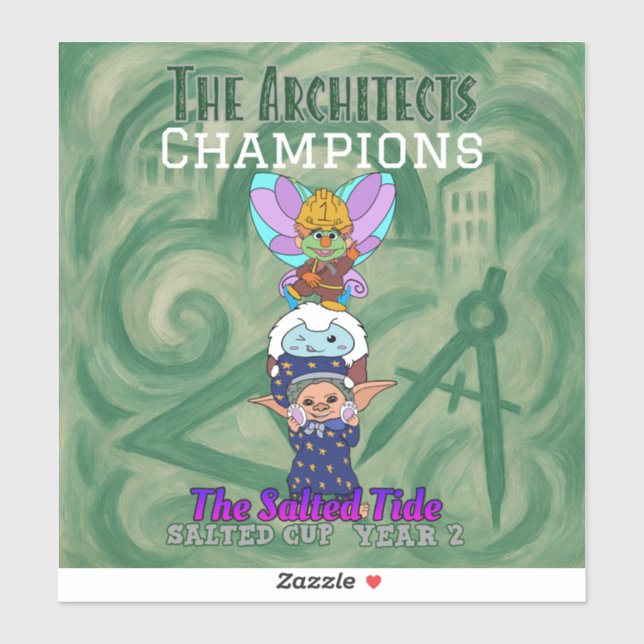 2025 Salted Cup Championship Sticker (Sheet)
