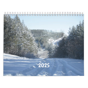 2025 Scenic Wilderness Landscape Calendar