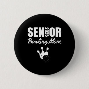 2025 Senior Bowling Mum Bowling Team Parent Helper 6 Cm Round Badge