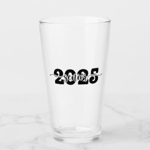  2025 Senior Graduation Class of 2025 School  Glass