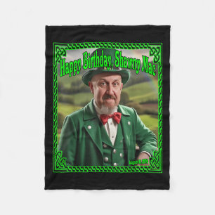 2025 Shawns Irish Bday Fleece Blanket