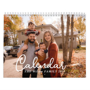2025 Simple Custom Photo Collage Calendar