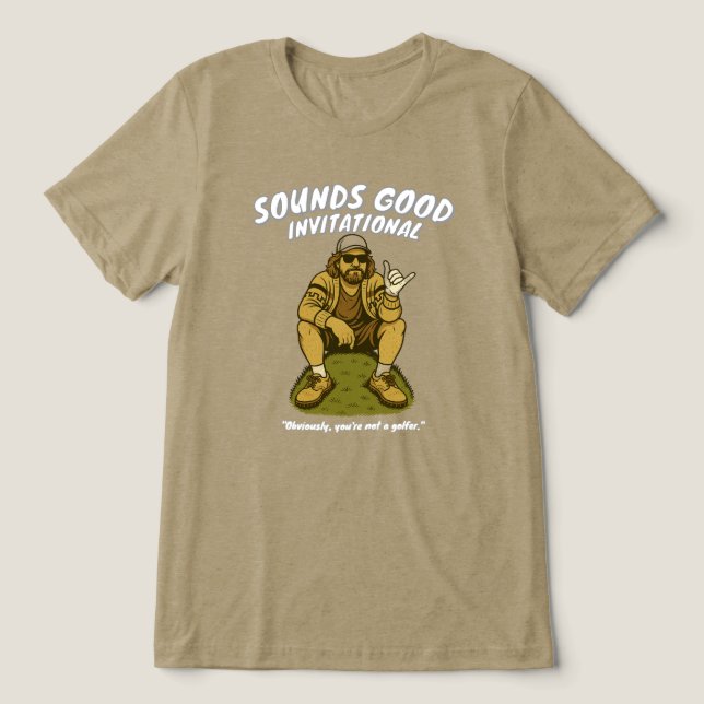 2025 Sounds Good Invitational Shirt (Design Front)