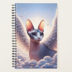 2025 Sphynx Cat Angel Calendar Planner Book