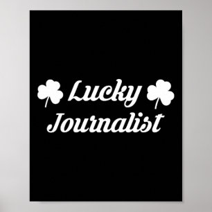 2025 St Patricks Day Journalist Media Tv News Repo Poster