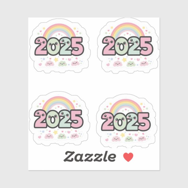 "2025 Sticker Bliss" (Sheet)