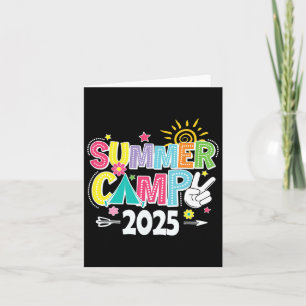 2025 Summer Camp 2025 Summer Vacation Matching Fam Card