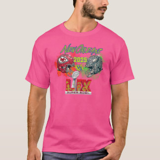2025 Super Bowl Lix Football Game In New Orleans C T-Shirt