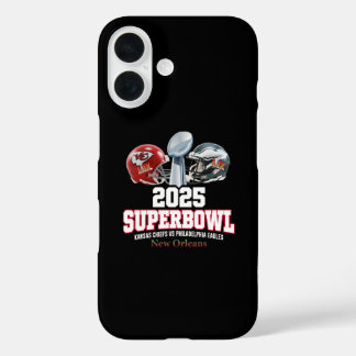 2025 Super Bowl Showdown iPhone 16 Case