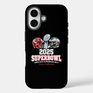 2025 Super Bowl Showdown  iPhone 16 Case