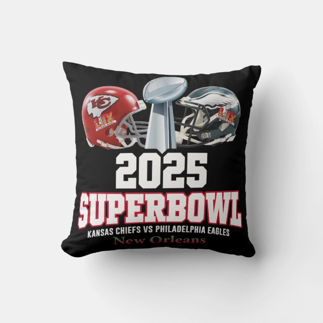 2025 Super Bowl Showdown  Cushion (Front)