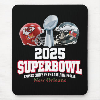 2025 Super Bowl Showdown  Mouse Pad