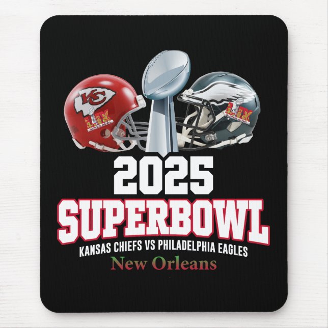 2025 Super Bowl Showdown  Mouse Pad (Front)