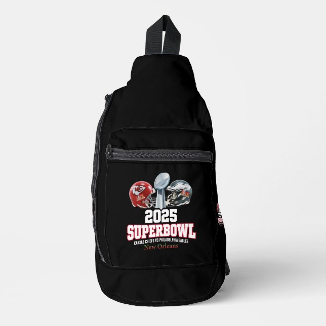 2025 Super Bowl Showdown  Sling Bag (Front)