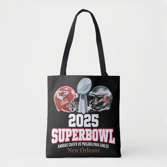 2025 Super Bowl Showdown  Tote Bag (Front)