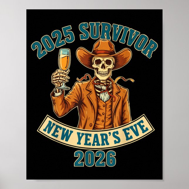 2025 Survivor New Year's Eve 2026  Poster (Front)